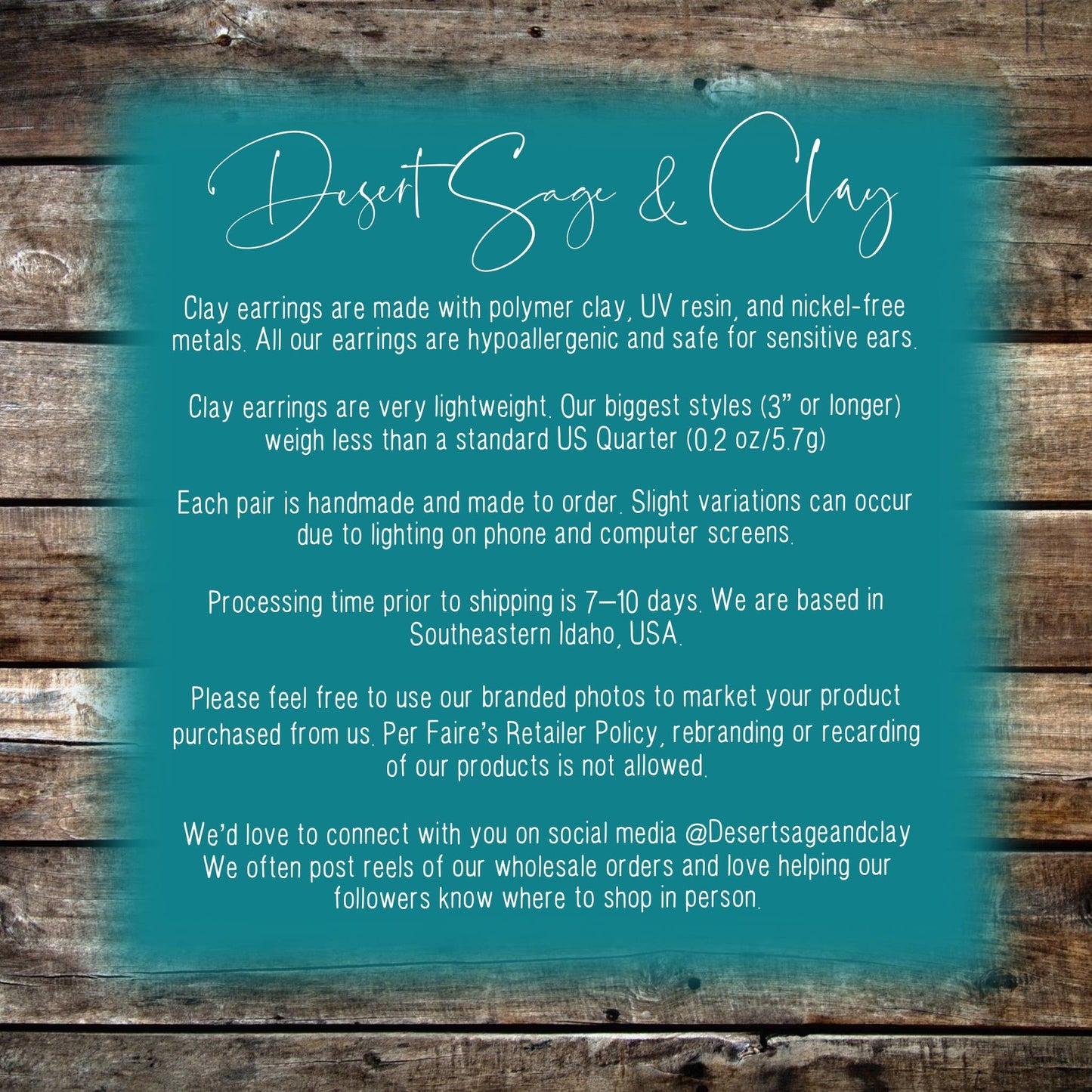 Clay Earring Western Boho Cow Studs in Brown: Mini Cow & Gold Flower