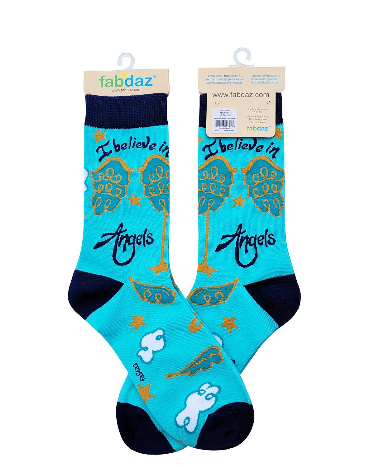 I Believe In Angels Women's Crew Socks