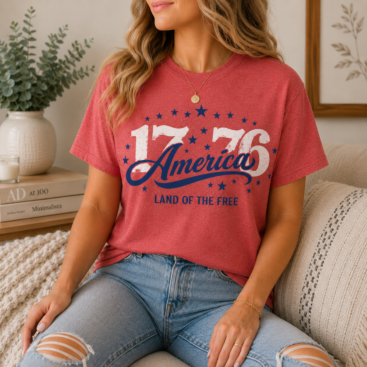 America 1776 Grunge