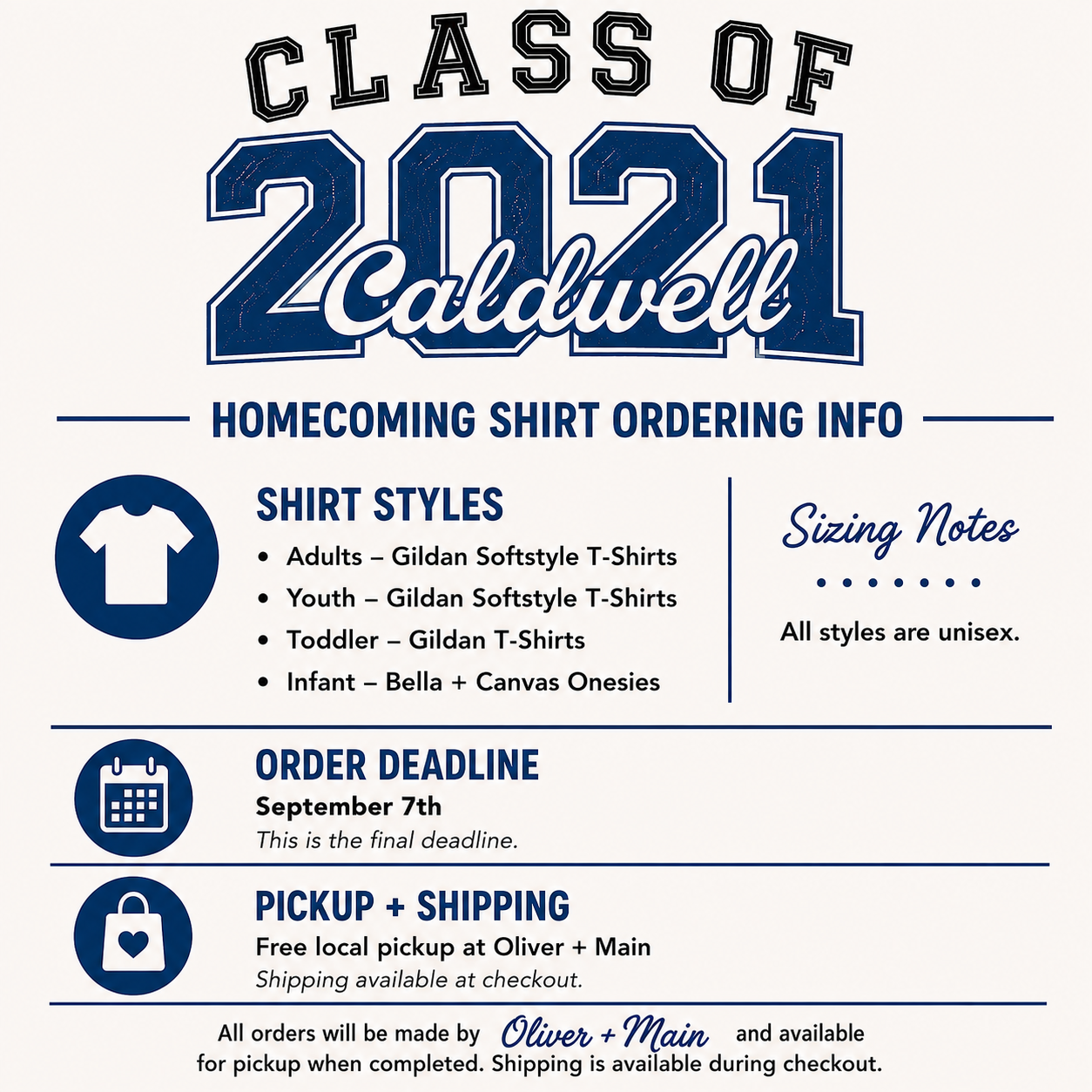 CHS Class of 2021 – Homecoming