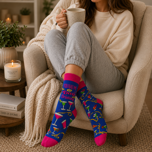 Day Drinking Women's Crew Socks
