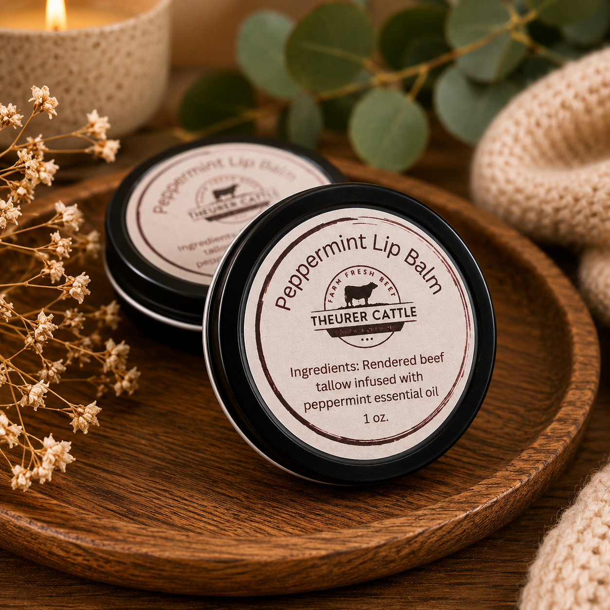 Peppermint Lip Balm