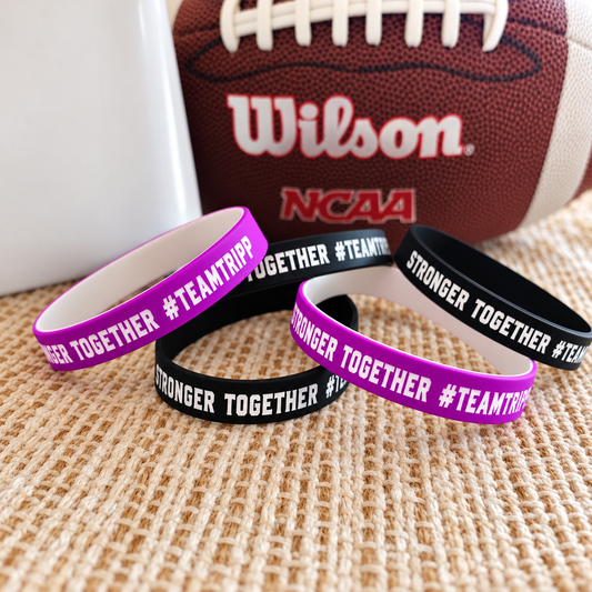 Stronger Together | #TeamTripp Wristbands