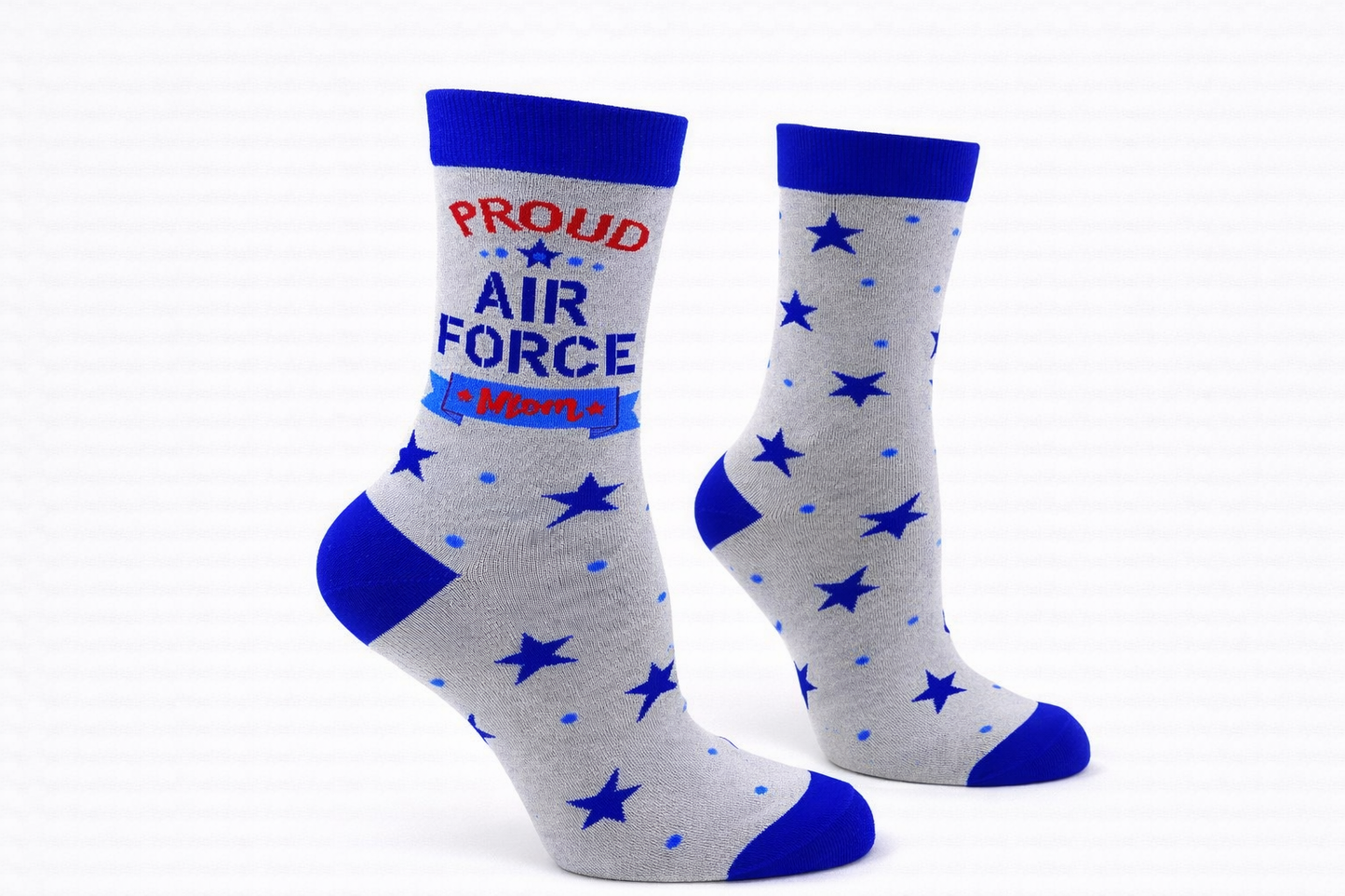 Proud Air Force Mom Women's Crew Socks