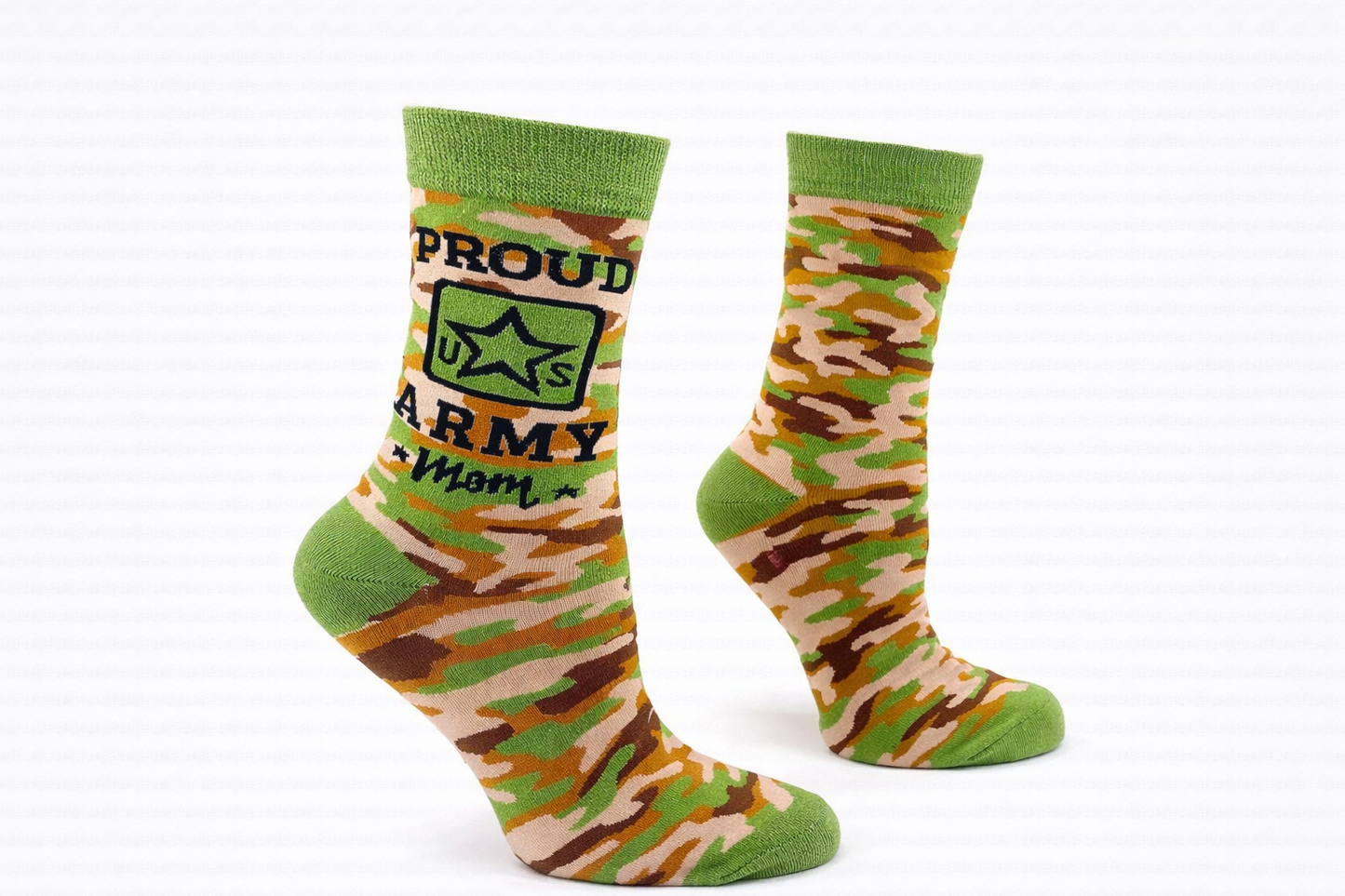 Proud US ARMY Mom Women's Crew Socks