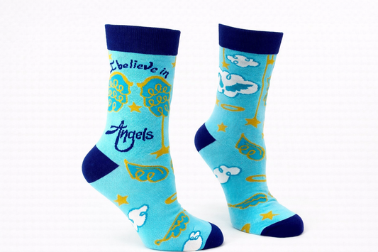 I Believe In Angels Women's Crew Socks