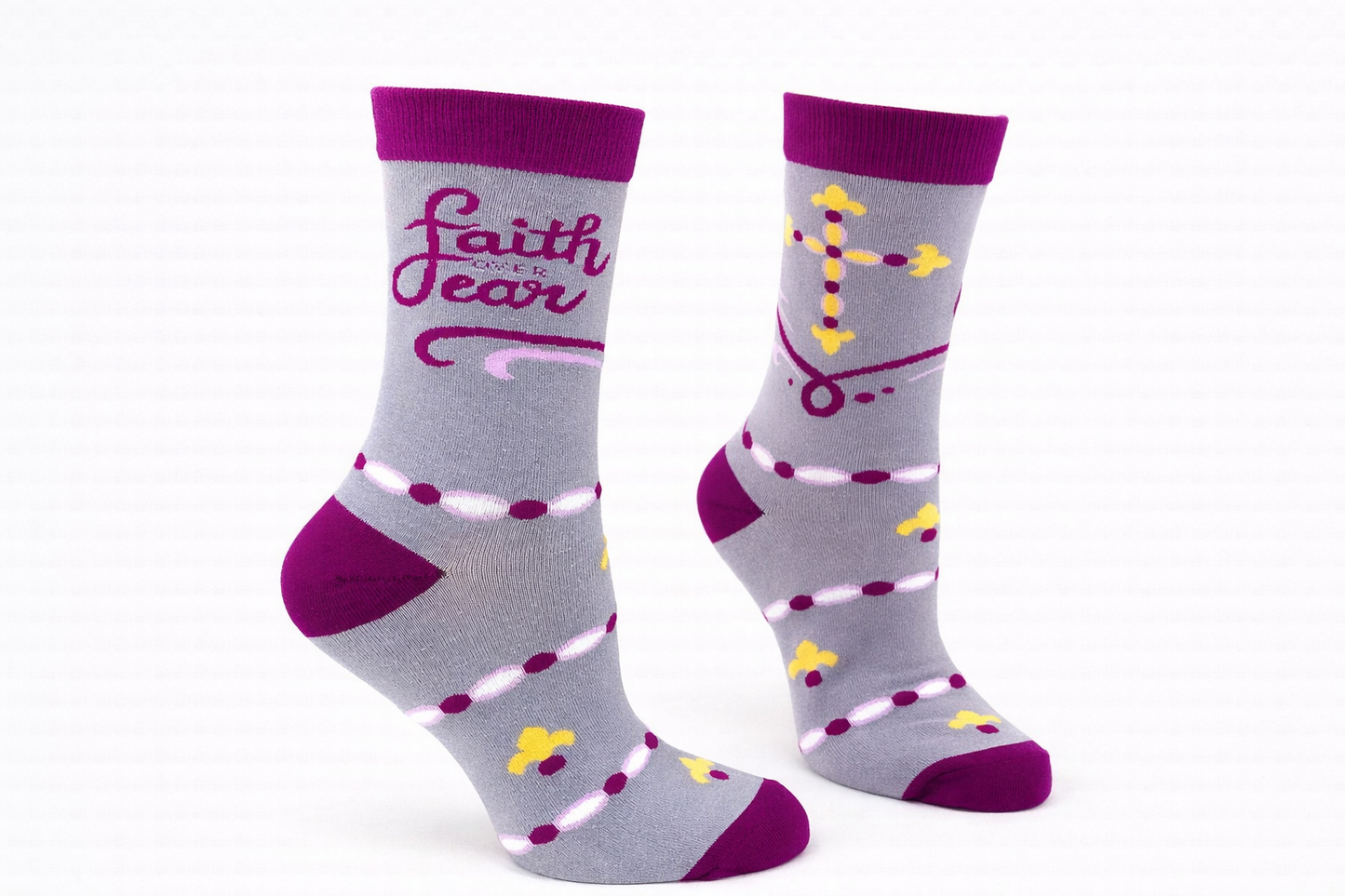 Faith Over Fear Women's Crew Socks
