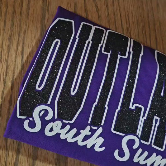Outlaws Glitter Tee
