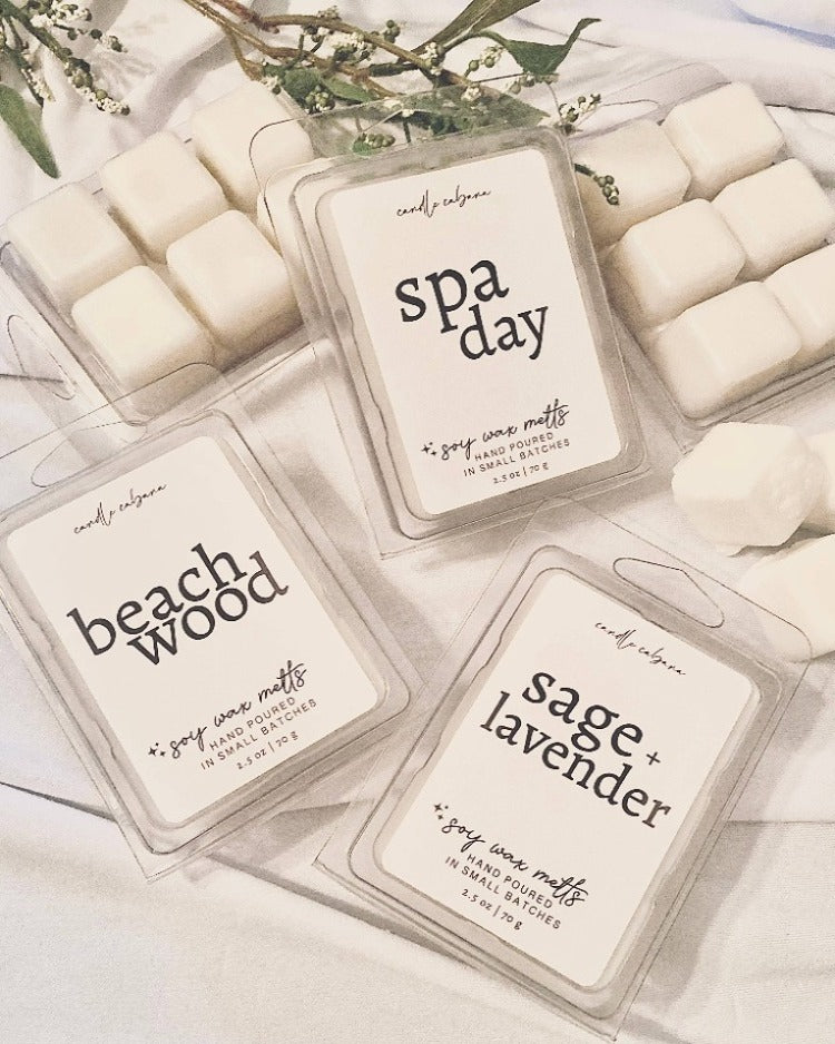 Scented Soy Wax Melts 6 pc Clamshell