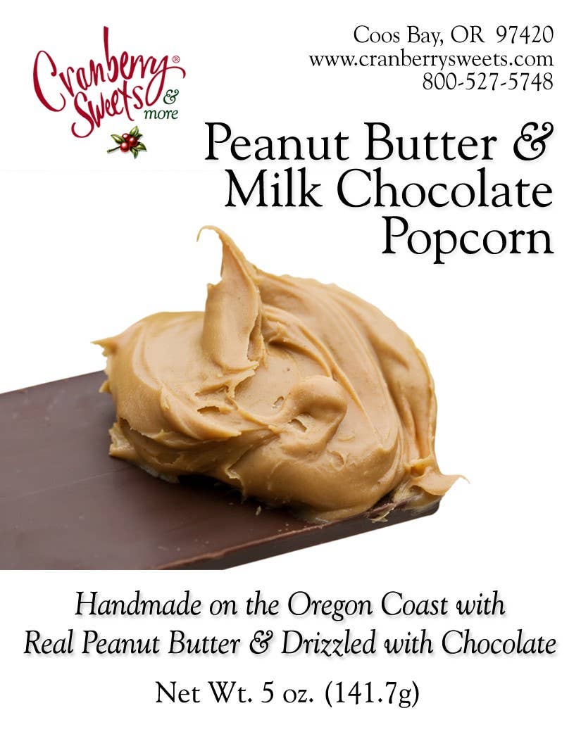Peanut Butter Milk Chocolate Caramel Corn: 5 oz.