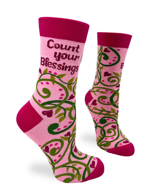 Count Your Blessings Women's Crew Socks