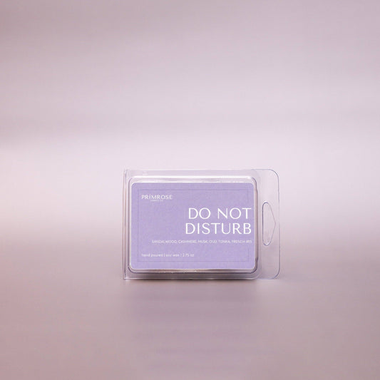 DO NOT DISTURB WAX MELT